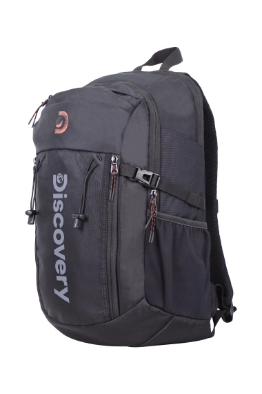 Plecak na laptopa z poliestru Discovery Path czarny