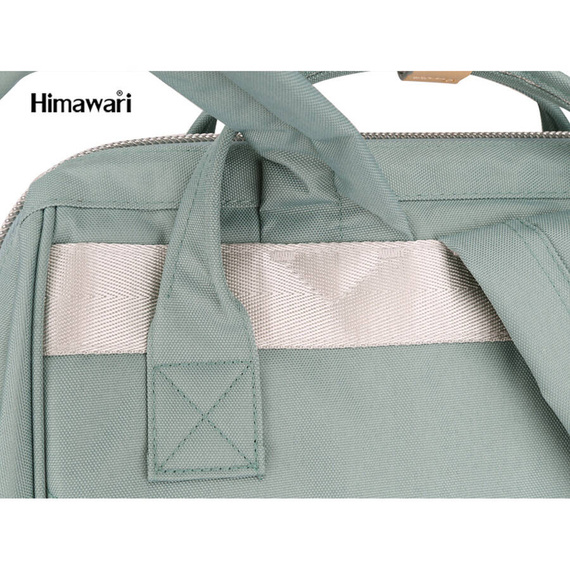 Plecak damski na laptopa Himawari 1881 miętowy