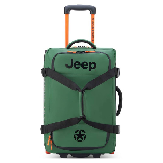 Torba podróżna z poliestru Delsey Jeep mała zielona