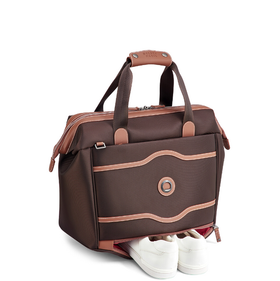 Torba podróżna z poliestru Delsey Chatelet Air 2.0 brązowa