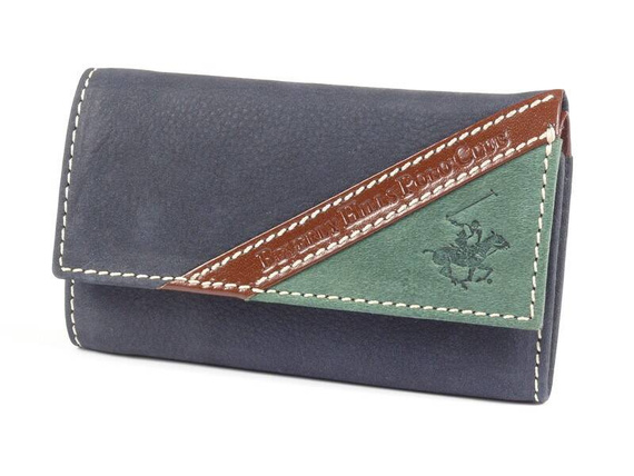 Etui na klucze Beverly Hills Polo Club BH-375 granatowe