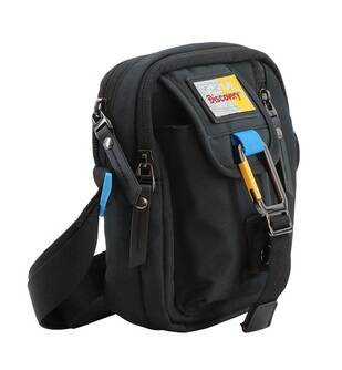 Torba na ramię z poliestru Discovery Icon 713 czarna