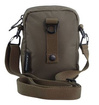 Saszetka na ramię z poliestru Discovery Downtown 910 khaki