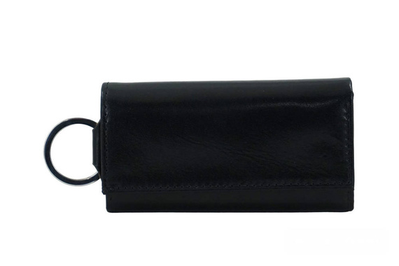 Etui na klucze skórzane Barberini's 7023-1 czarne