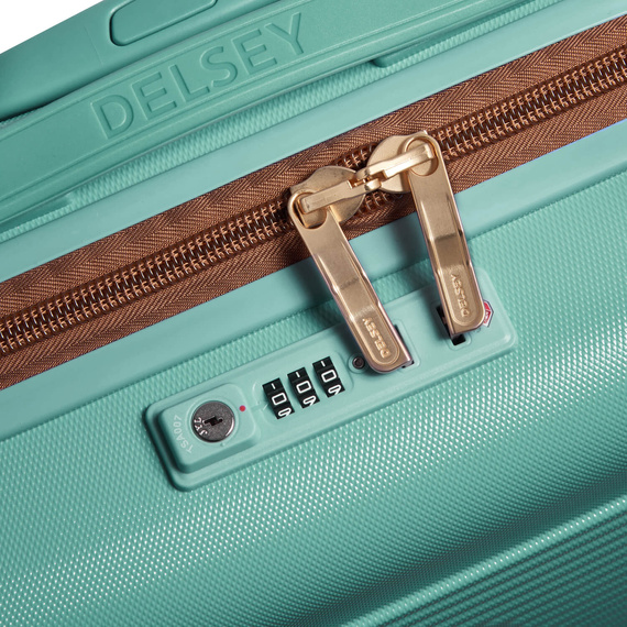 Walizka kabinowa Delsey Freestyle Slim 55 miętowa