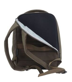 Plecak na laptopa z poliestru Discovery Downtown 942 khaki
