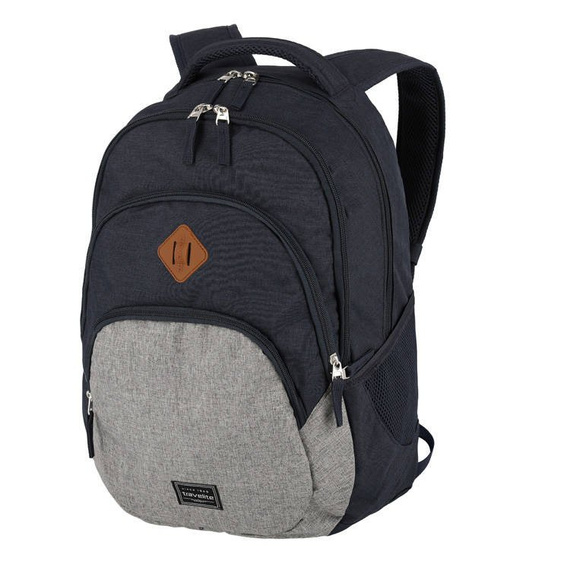 Plecak na laptopa Travelite Basics Melange granatowy