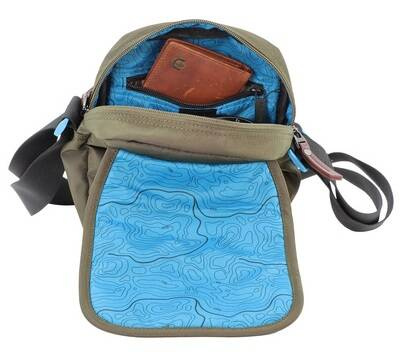 Torba na ramię z poliestru Discovery Icon 711 khaki