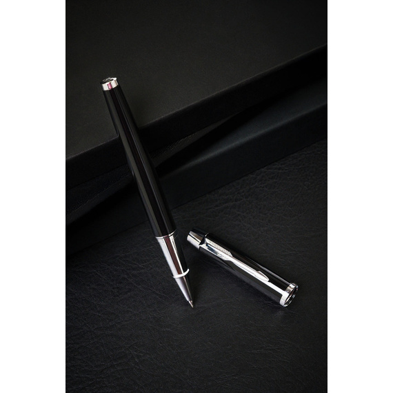 Długopis metalowy Peterson 222-GB czarno-srebrny