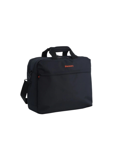 Torba na laptopa z poliestru Discovery Geyser 1208 czarna