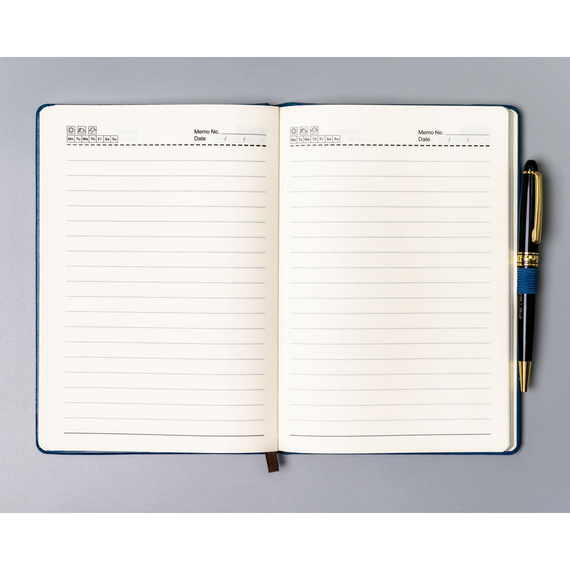 Notes A5 w linie Peterson NOT-6-LN-52 niebieski