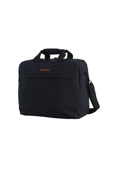 Torba na laptopa z poliestru Discovery Geyser 1208 czarna