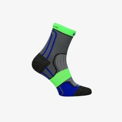 Skarpety termoaktywne na rower szaro-zielone SOCKS BIKE rozm. 36/38