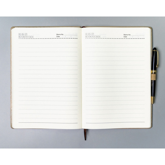 Notes A5 w linie Peterson NOT-6-LN-Q2 beżowy