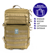 Plecak wojskowy z cordury Solier SV21 khaki