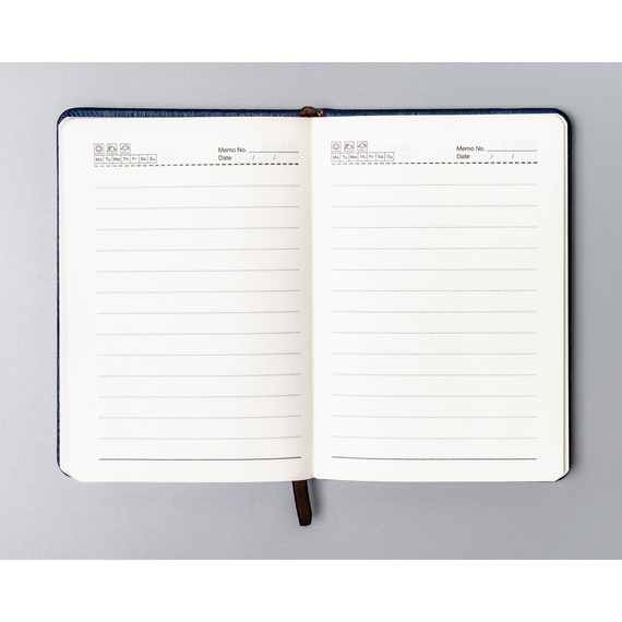 Notes A6 w linie Peterson NOT-6-LN-Q4 granatowy