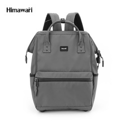 Plecak damski miejski nylonowy Himawari 1884 ciemnoszary