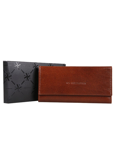 Etui na klucze Vip Collection Milano II 02 koniakowe