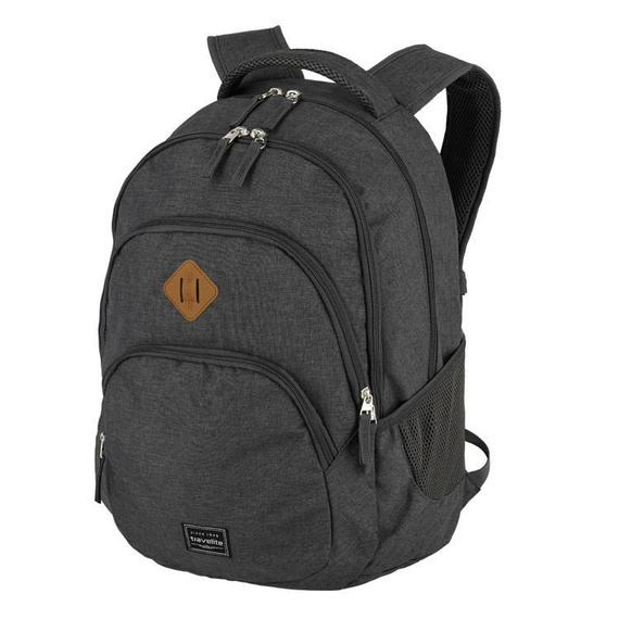 Plecak na laptopa Travelite Basics Melange grafitowy