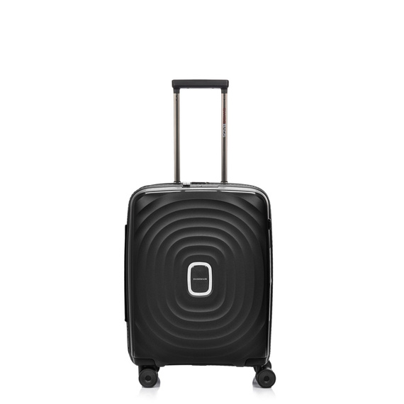 Walizka kabinowa z polipropylenu SwissBags Echo 55 czarna