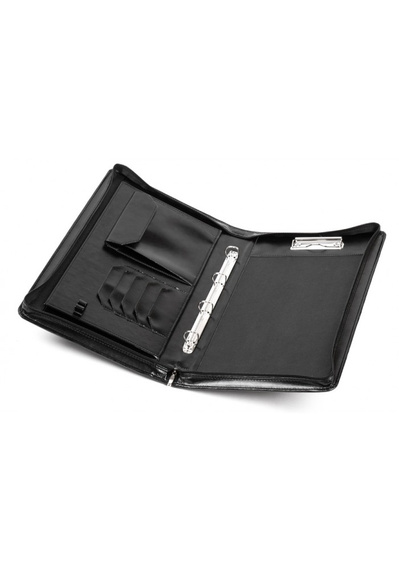 Teczka na dokumenty z eko skóry Vip Collection AK-20 czarna
