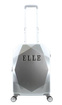 Walizka kabinowa ABS Elle Diamond 55 srebrna