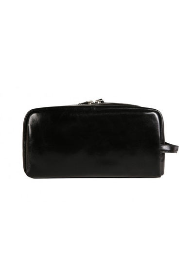 Kosmetyczka podróżna skórzana Vip Collection Y30904 czarna