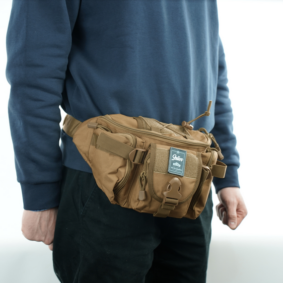 Nerka biodrowa cordurowa Solier SV27 khaki
