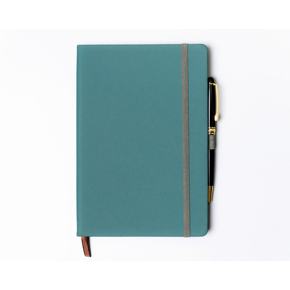 Notes A5 w kropki Peterson NOT-6-KP-52 zielony