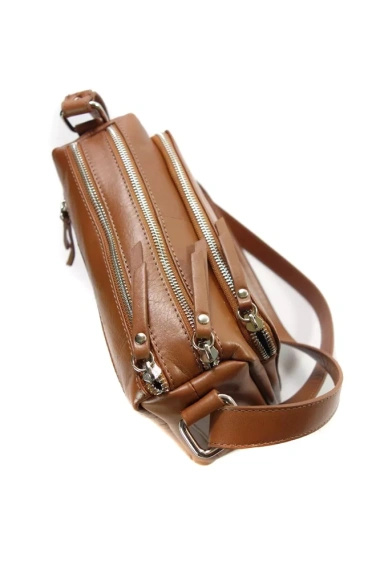 Listonoszka damska skórzana Florence VP3X1C camel