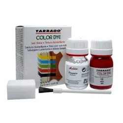 Farba do skóry gładkiej Tarrago czarna 25 ml