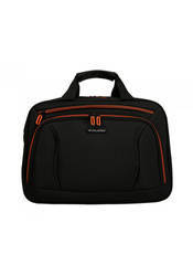 Torba na laptopa Vip Collection TF30/16 czarno-pomarańczowa