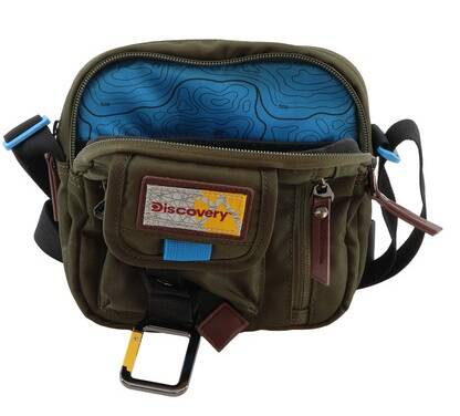Torba na ramię z poliestru Discovery Icon 713 khaki