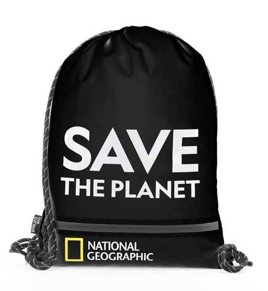Plecak z poliestru National Geographic Saturn czarny