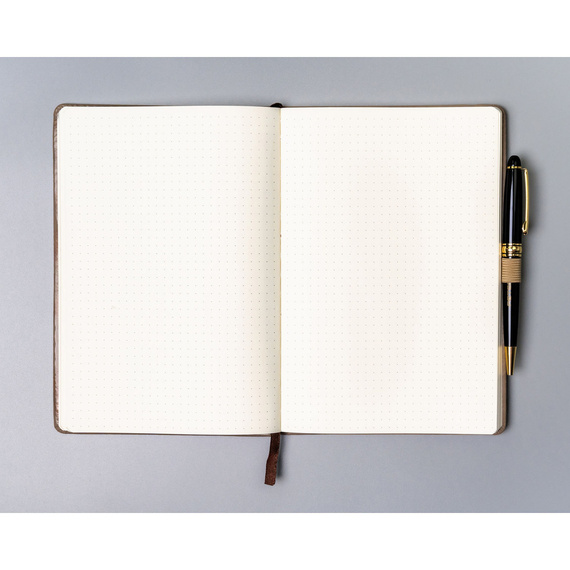 Notes A5 w kropki Peterson NOT-6-KP-52 khaki