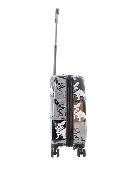 Walizka kabinowa ABS Saxoline Bulldog Mono 55 czarna