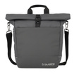 Torba na rower z poliestru Travelite Basics grafitowa
