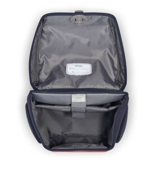 Plecak szkolny Delsey Back to School Roland-Garros czerwony