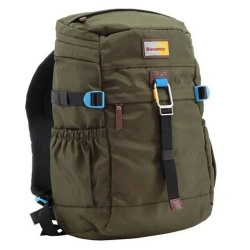 Plecak na laptopa z poliestru Discovery Icon 723 khaki