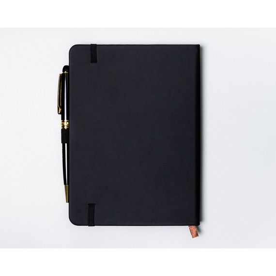 Notes B6 w linie Peterson NOT-6-LN-53 czarny