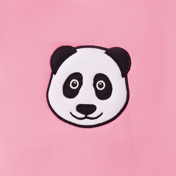 Plecak z poliestru Reisenthel backpack kids różowy w pandy