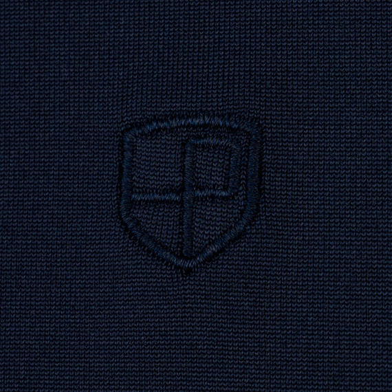 Koszulka polo męska z poliestru Peterson KPY granatowa M-XL