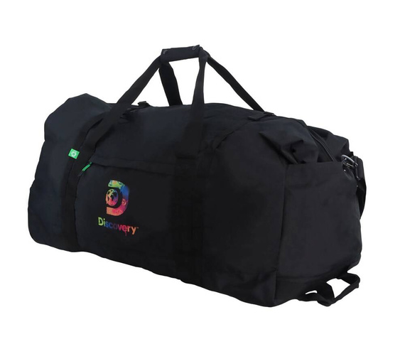 Torba podróżna z poliestru Discovery Drive 12114 czarna