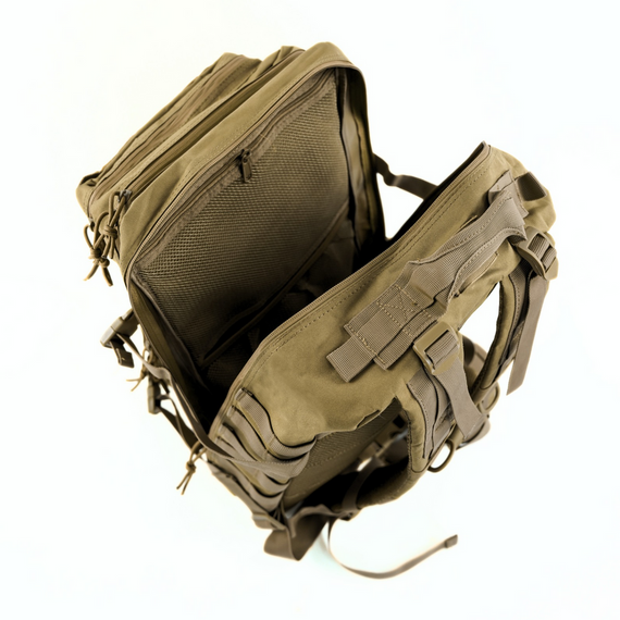 Plecak wojskowy z cordury Solier SV21 khaki