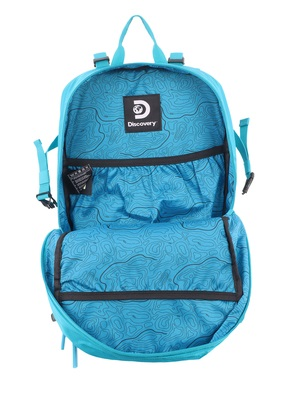 Plecak podróżny z poliestru Discovery Outdoor 611 niebieski