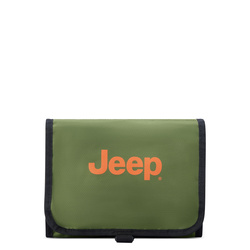 Kosmetyczka podróżna z poliestru Delsey Jeep zielona