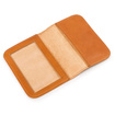 Etui na paszport skórzane Solier SW07A camel