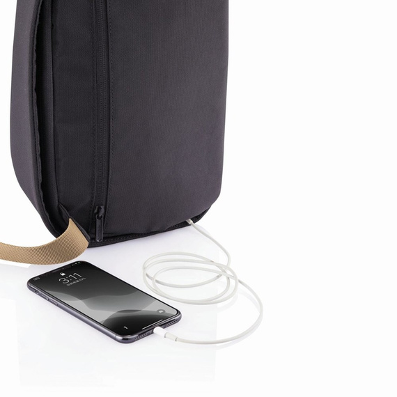 Plecak na jedno ramię XD Design Bobby Sling czarny