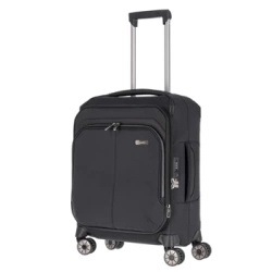 Walizka kabinowa nylonowa Travelite Priima czarna