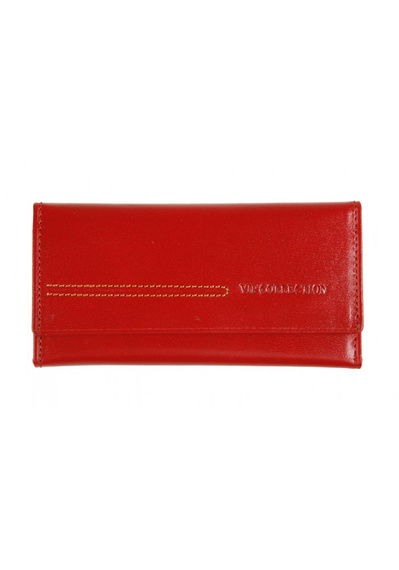 Etui na klucze skórzane Vip Collection London2 02 czerwone